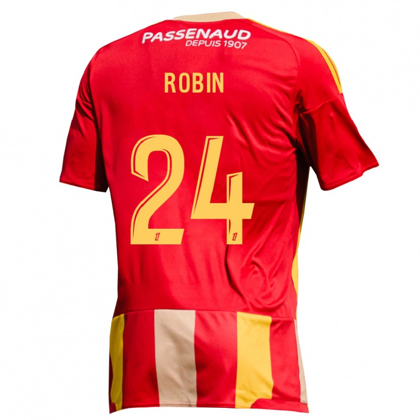 Danxen Herren Milan Robin #24 Rot Gelb Grün Heimtrikot Trikot 2026/27 T-Shirt Österreich