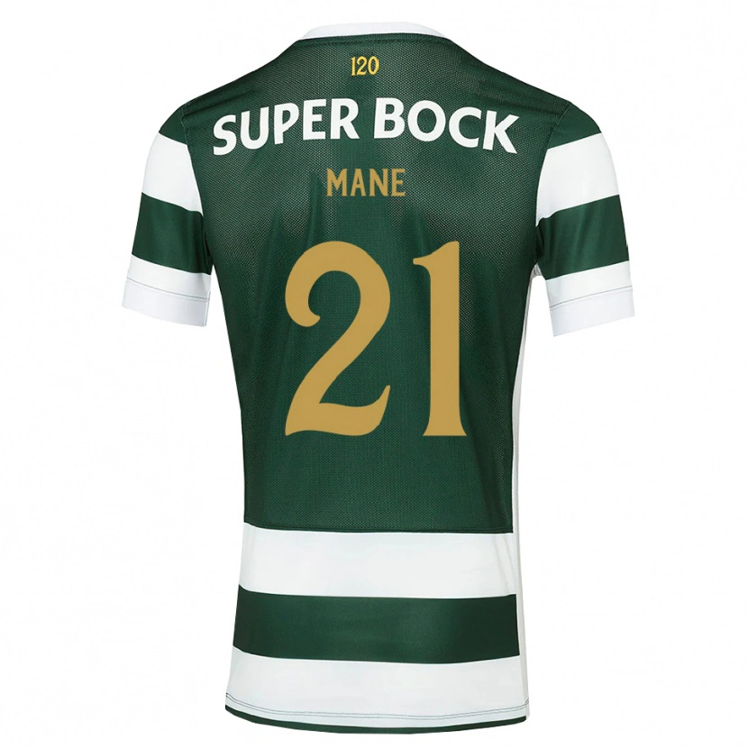 Danxen Herren Isnaba Mane #21 Dunkelschiefergrau Weiß Heimtrikot Trikot 2026/27 T-Shirt Österreich
