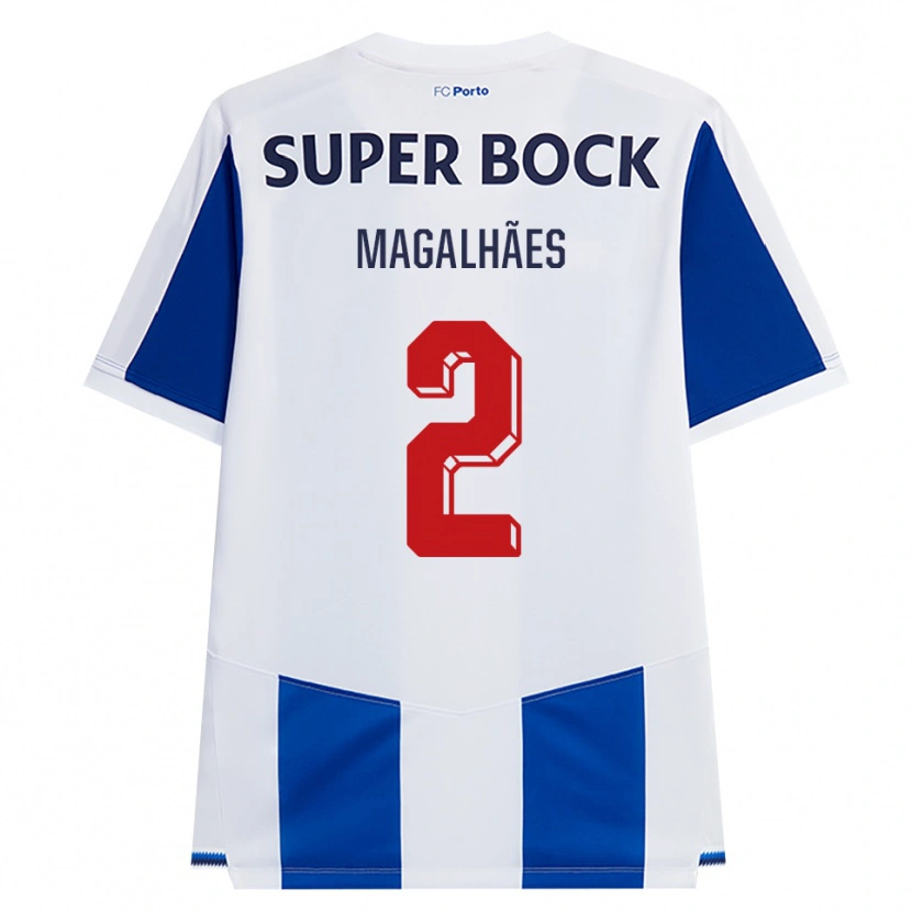 Danxen Herren Rafael Magalhães #2 Blau Weiß Rot Heimtrikot Trikot 2026/27 T-Shirt Österreich