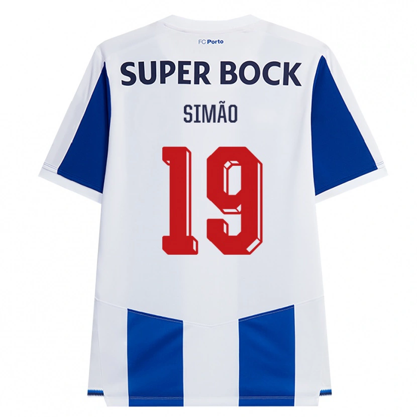 Danxen Herren Martim Simão #19 Blau Weiß Rot Heimtrikot Trikot 2026/27 T-Shirt Österreich