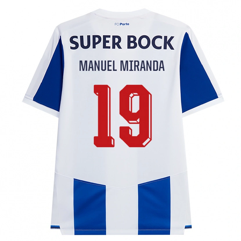 Danxen Herren Manuel Miranda #19 Blau Weiß Rot Heimtrikot Trikot 2026/27 T-Shirt Österreich