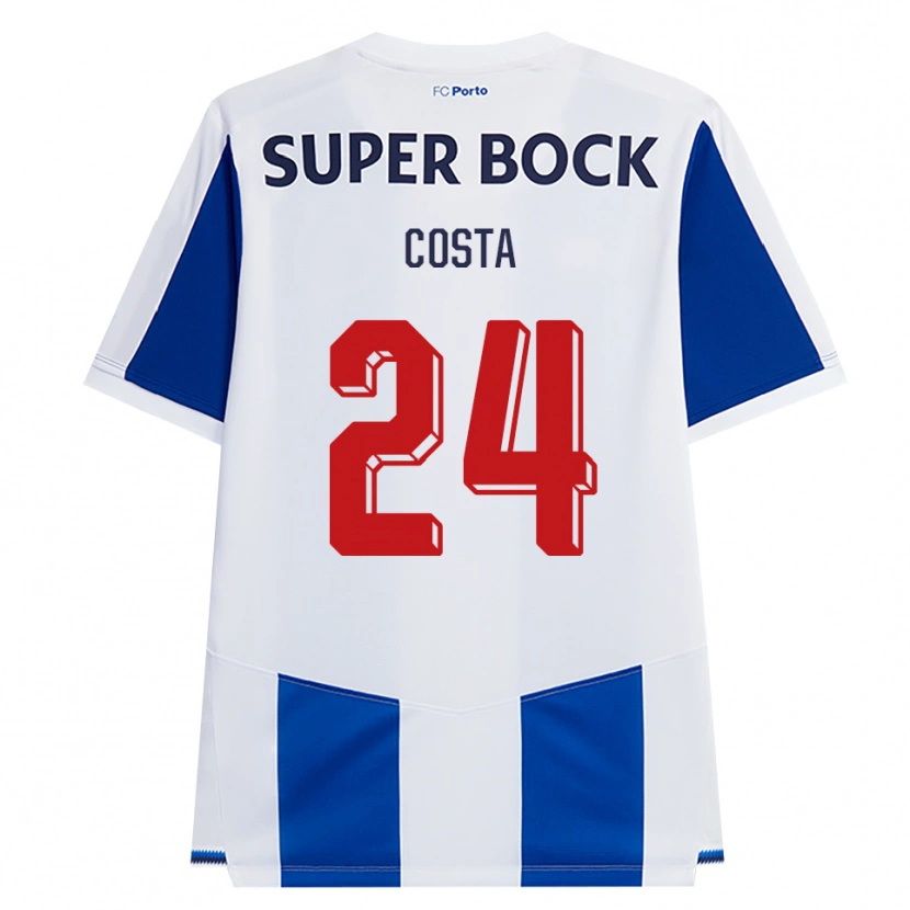 Danxen Herren João Costa #24 Blau Weiß Rot Heimtrikot Trikot 2026/27 T-Shirt Österreich