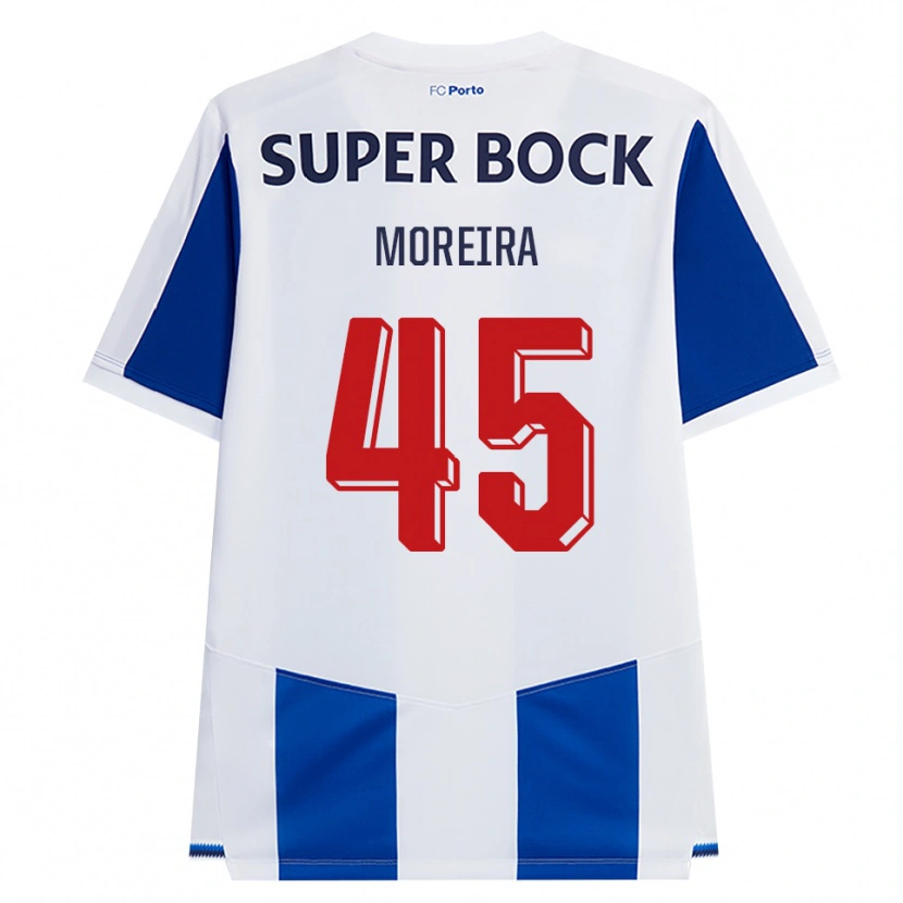 Danxen Herren João Moreira #45 Blau Weiß Rot Heimtrikot Trikot 2026/27 T-Shirt Österreich