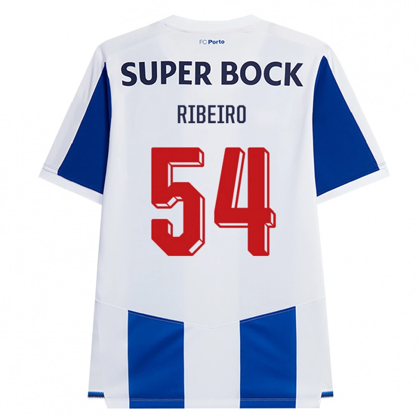 Danxen Herren António Ribeiro #54 Blau Weiß Rot Heimtrikot Trikot 2026/27 T-Shirt Österreich
