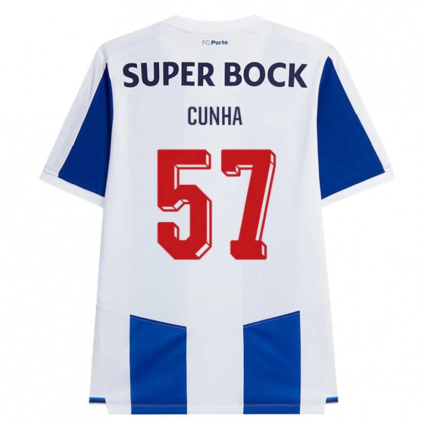Danxen Herren Duarte Cunha #57 Blau Weiß Rot Heimtrikot Trikot 2026/27 T-Shirt Österreich