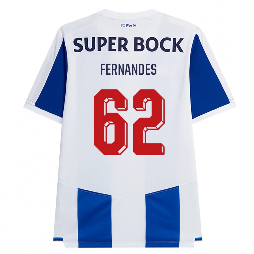 Danxen Herren Rodrigo Fernandes #62 Blau Weiß Rot Heimtrikot Trikot 2026/27 T-Shirt Österreich