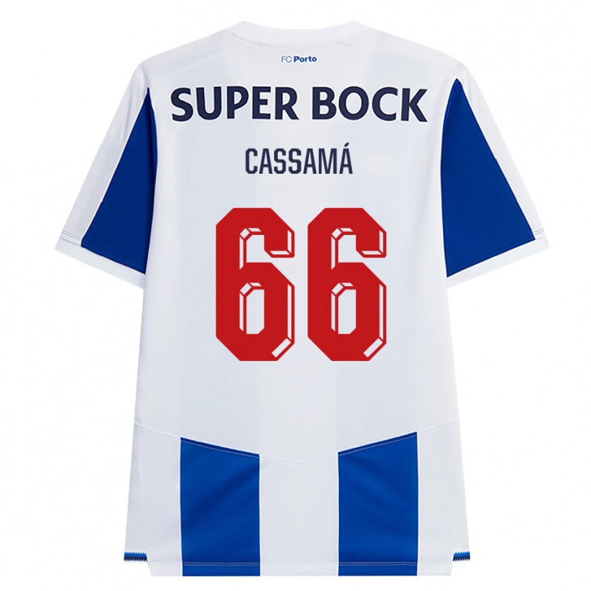 Danxen Herren Adramane Cassamá #66 Blau Weiß Rot Heimtrikot Trikot 2026/27 T-Shirt Österreich