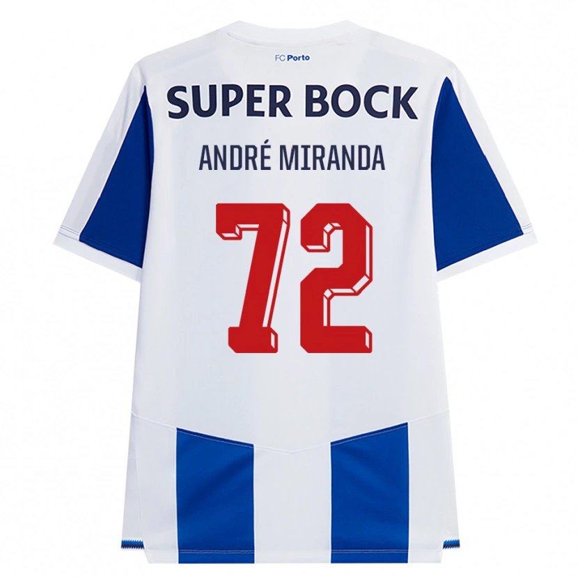 Danxen Herren André Miranda #72 Blau Weiß Rot Heimtrikot Trikot 2026/27 T-Shirt Österreich