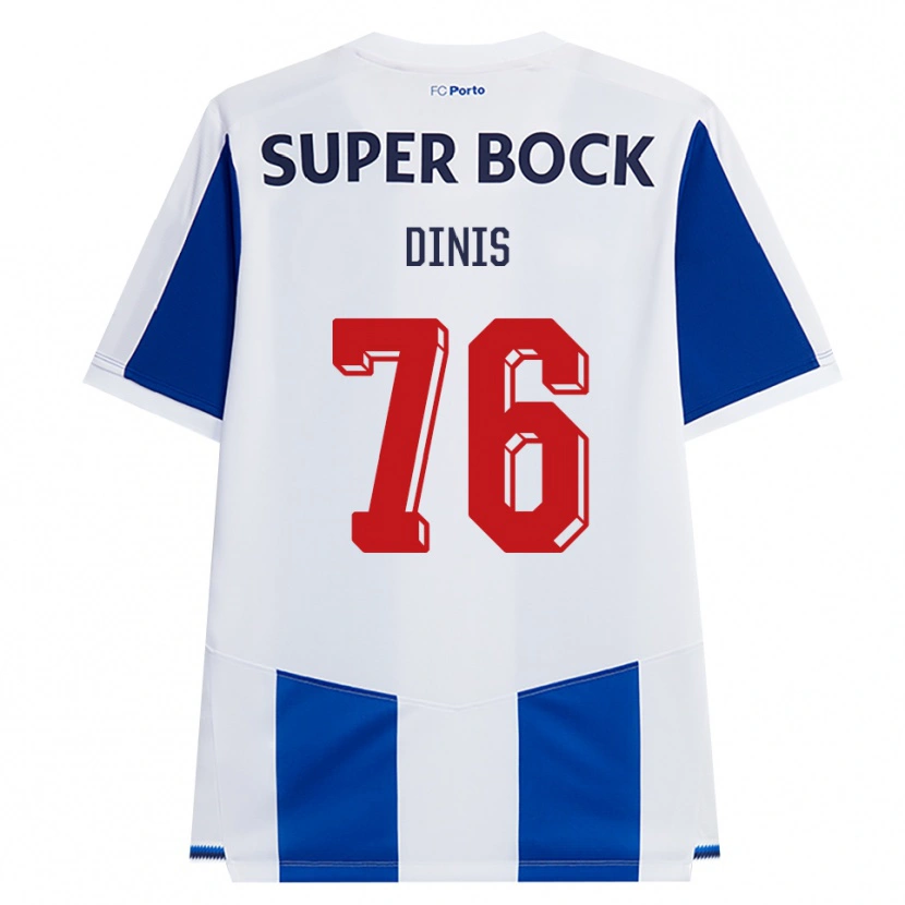 Danxen Herren Dinis Andrade Rodrigues #76 Blau Weiß Rot Heimtrikot Trikot 2026/27 T-Shirt Österreich