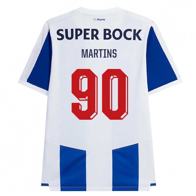 Danxen Herren Gil Martins #90 Blau Weiß Rot Heimtrikot Trikot 2026/27 T-Shirt Österreich