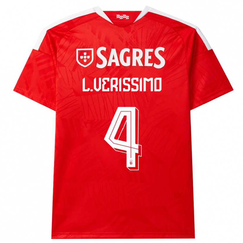 Danxen Herren Lucas Verissimo #4 Rot Weiß Gelb Heimtrikot Trikot 2026/27 T-Shirt Österreich