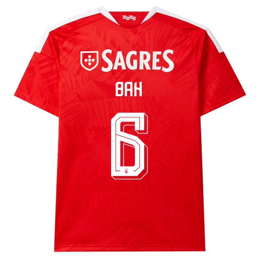 Danxen Herren Alexander Bah #6 Rot Weiß Gelb Heimtrikot Trikot 2026/27 T-Shirt Österreich