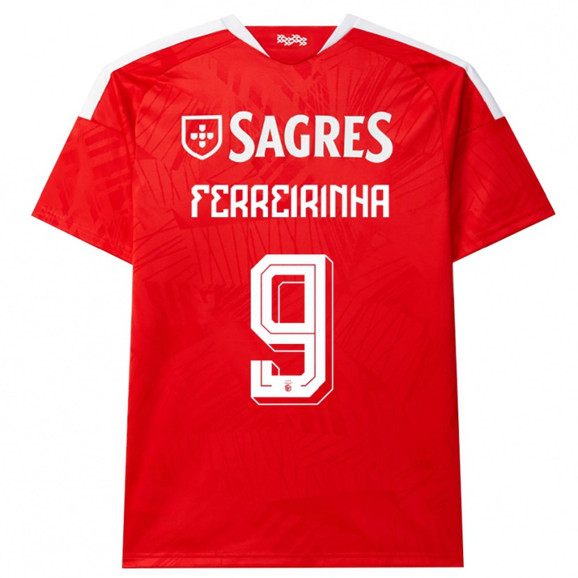 Danxen Herren Afonso Ferreirinha #9 Rot Weiß Gelb Heimtrikot Trikot 2026/27 T-Shirt Österreich