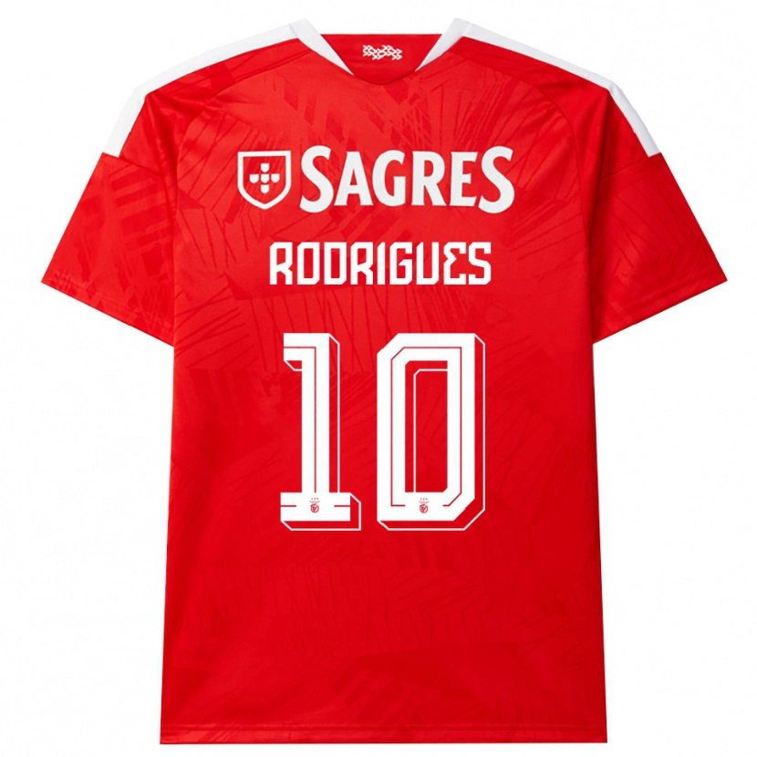 Danxen Herren Tiago Rodrigues #10 Rot Weiß Gelb Heimtrikot Trikot 2026/27 T-Shirt Österreich