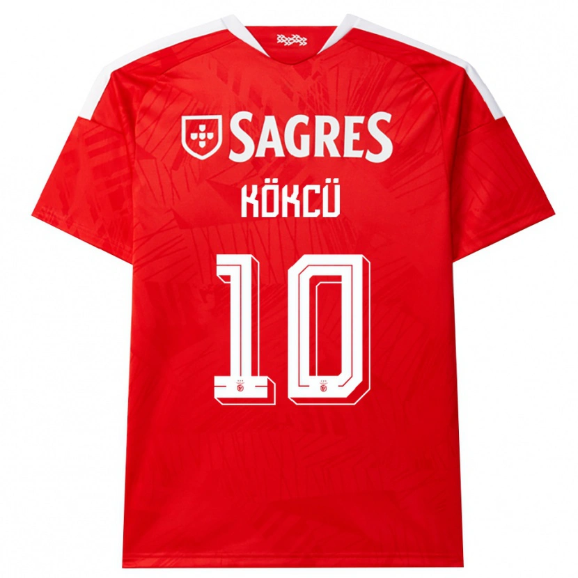 Danxen Herren Orkun Kokcu #10 Rot Weiß Gelb Heimtrikot Trikot 2026/27 T-Shirt Österreich