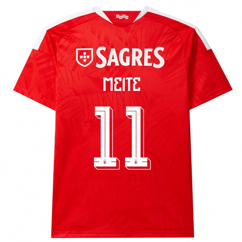 Danxen Herren Soualiho Meite #11 Rot Weiß Gelb Heimtrikot Trikot 2026/27 T-Shirt Österreich