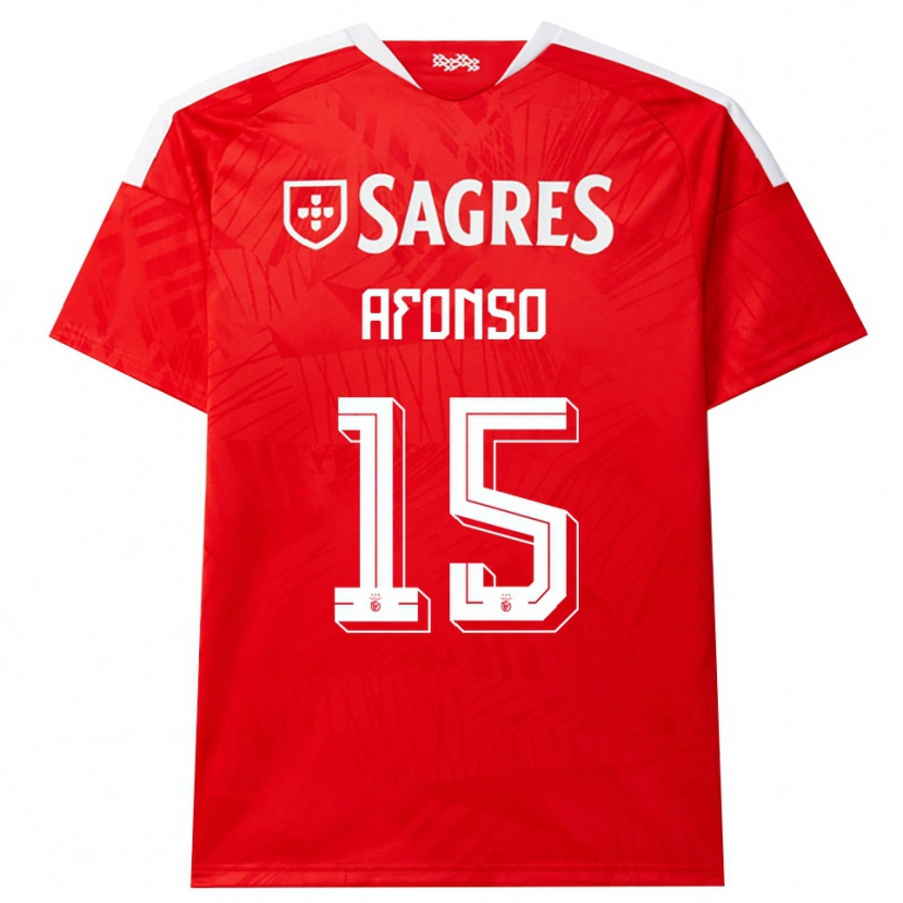 Danxen Herren Guilherme Afonso #15 Rot Weiß Gelb Heimtrikot Trikot 2026/27 T-Shirt Österreich