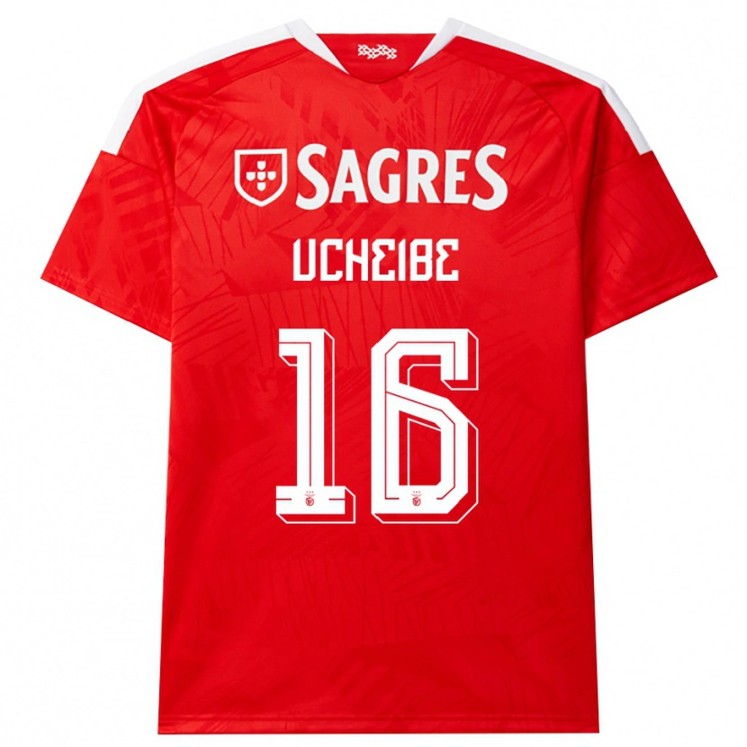 Danxen Herren Christy Ucheibe #16 Rot Weiß Gelb Heimtrikot Trikot 2026/27 T-Shirt Österreich