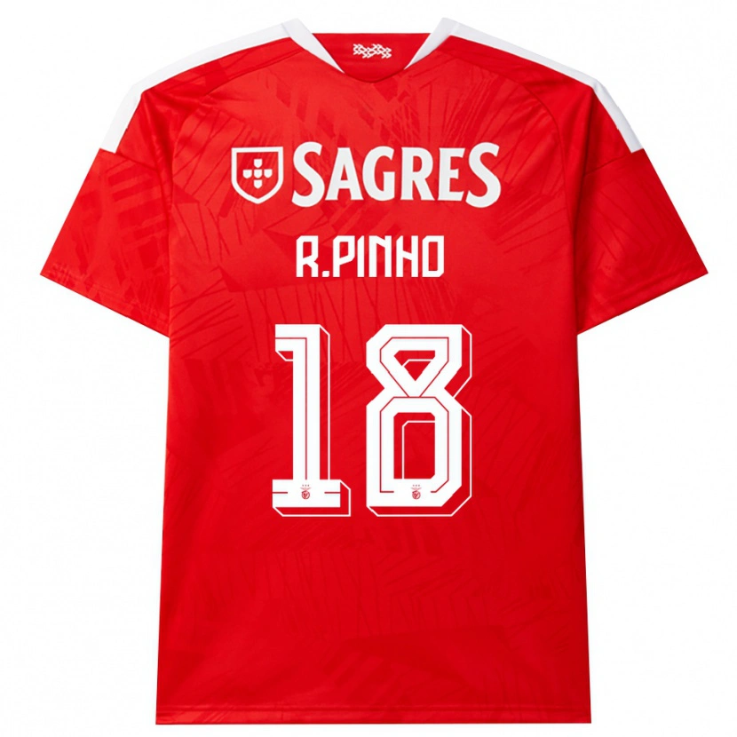 Danxen Herren Rodrigo Pinho #18 Rot Weiß Gelb Heimtrikot Trikot 2026/27 T-Shirt Österreich