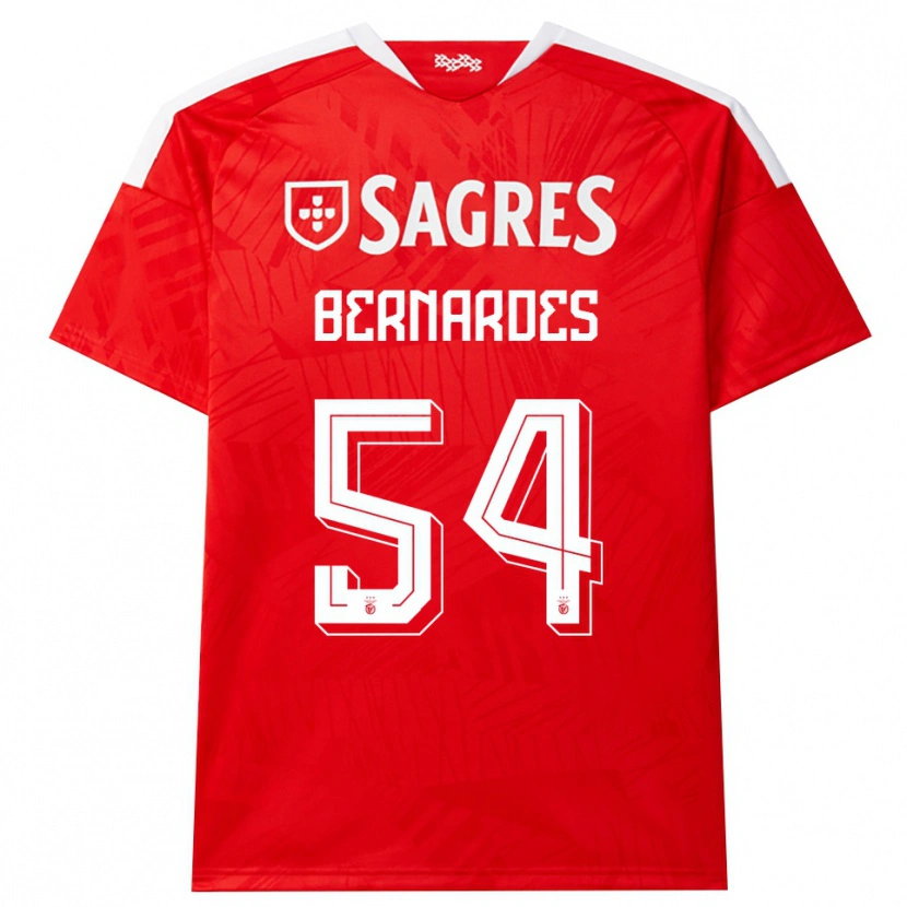 Danxen Herren Francisco Bernardes De Freitas Neto #54 Rot Weiß Gelb Heimtrikot Trikot 2026/27 T-Shirt Österreich