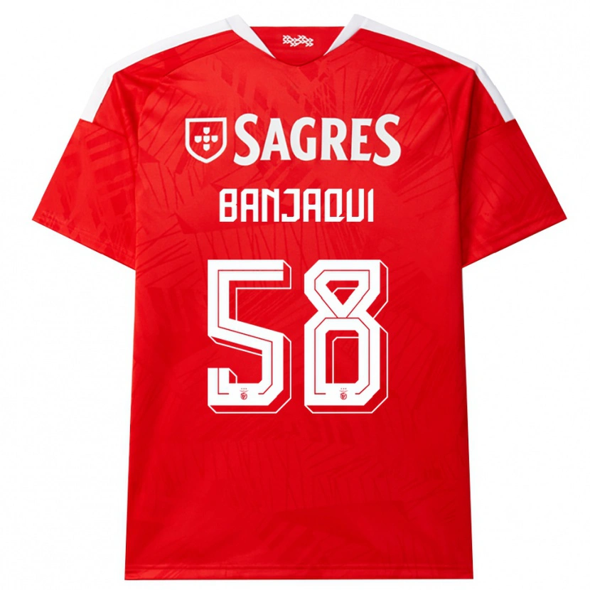 Danxen Herren Daniel Banjaqui #58 Rot Weiß Gelb Heimtrikot Trikot 2026/27 T-Shirt Österreich