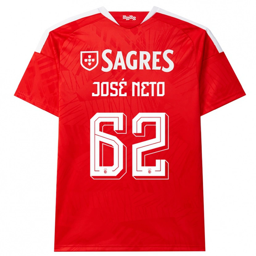 Danxen Herren José Neto #62 Rot Weiß Gelb Heimtrikot Trikot 2026/27 T-Shirt Österreich