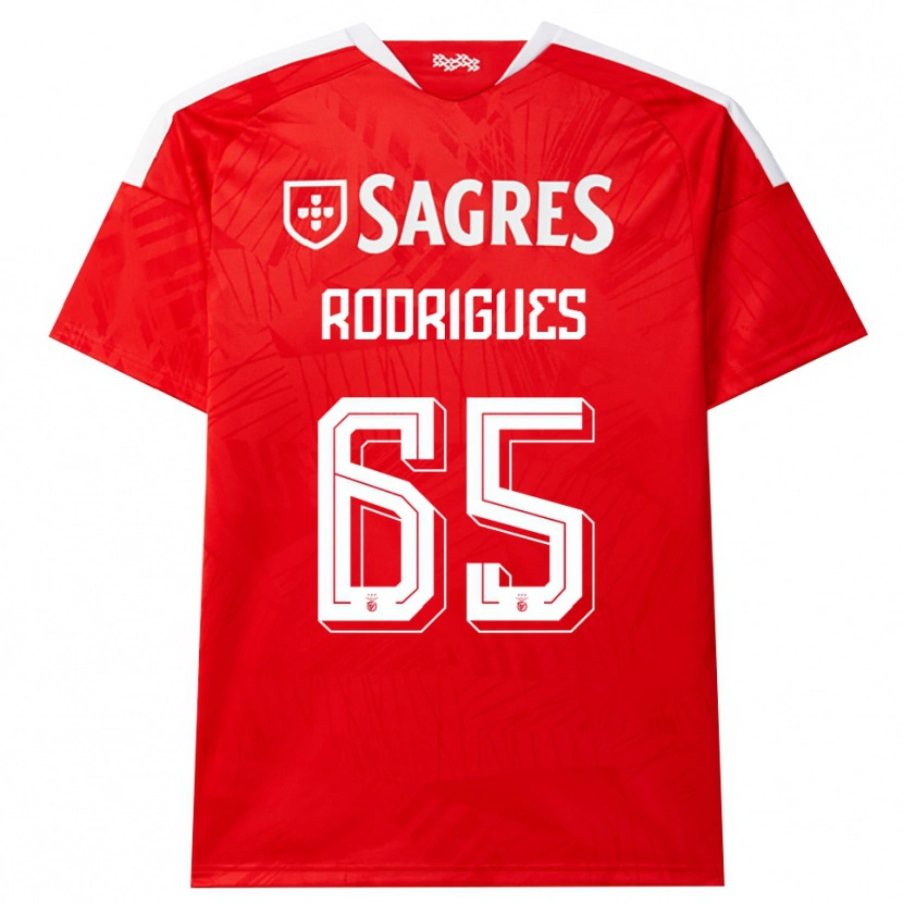 Danxen Herren Rafael Rodrigues #65 Rot Weiß Gelb Heimtrikot Trikot 2026/27 T-Shirt Österreich