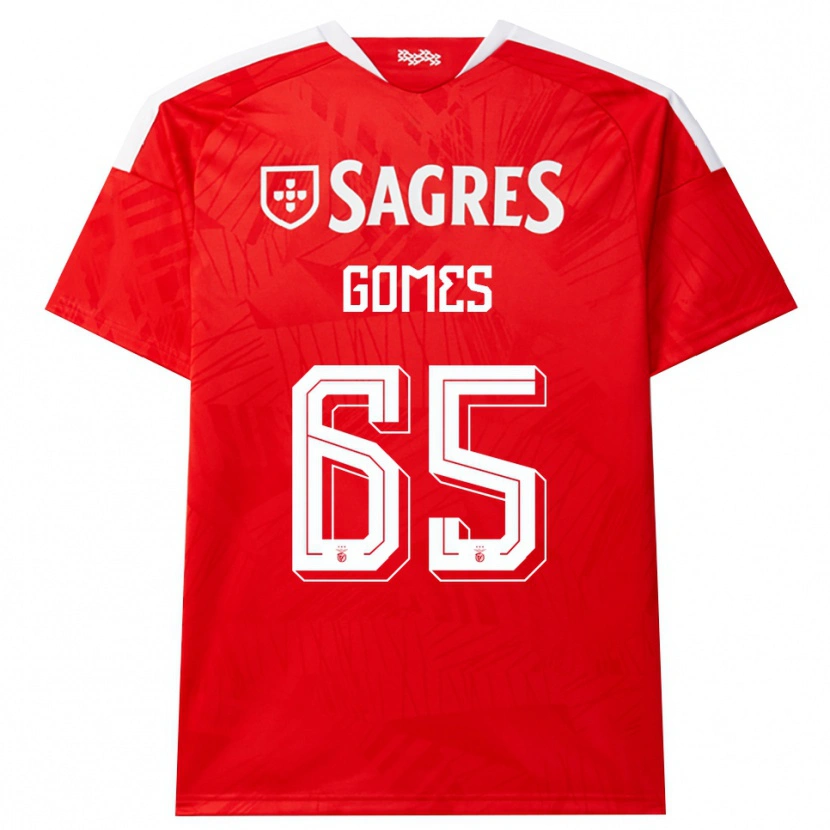 Danxen Herren André Gomes #65 Rot Weiß Gelb Heimtrikot Trikot 2026/27 T-Shirt Österreich