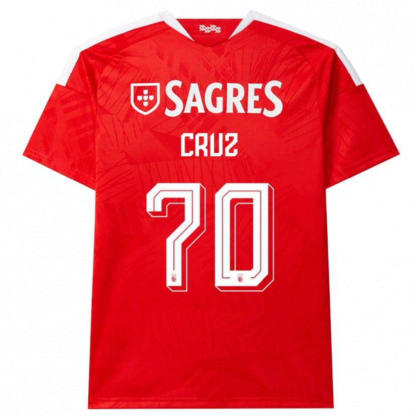 Danxen Herren Filipe Cruz #70 Rot Weiß Gelb Heimtrikot Trikot 2026/27 T-Shirt Österreich