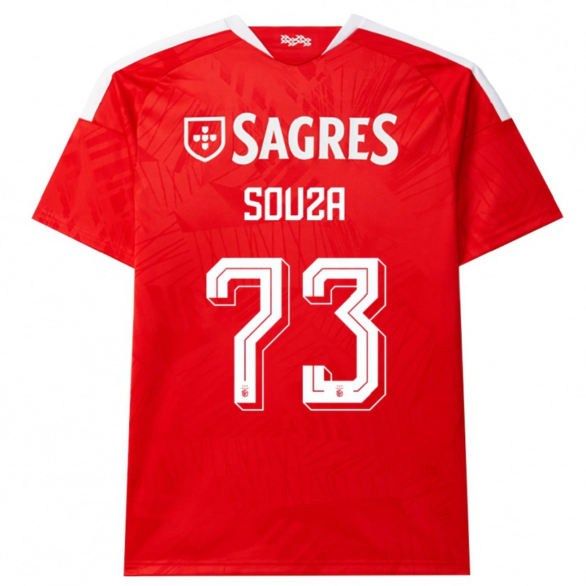 Danxen Herren Beni Souza #73 Rot Weiß Gelb Heimtrikot Trikot 2026/27 T-Shirt Österreich