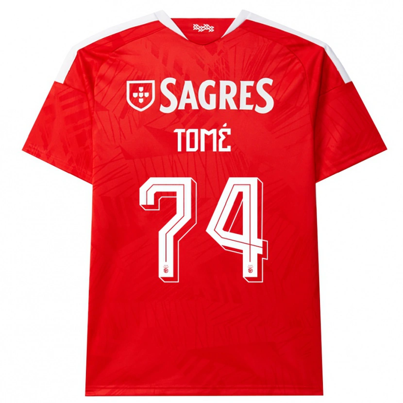 Danxen Herren Olivio Tomé #74 Rot Weiß Gelb Heimtrikot Trikot 2026/27 T-Shirt Österreich