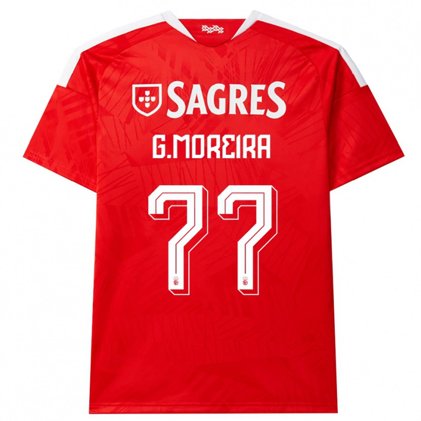 Danxen Herren Gonçalo Moreira #77 Rot Weiß Gelb Heimtrikot Trikot 2026/27 T-Shirt Österreich