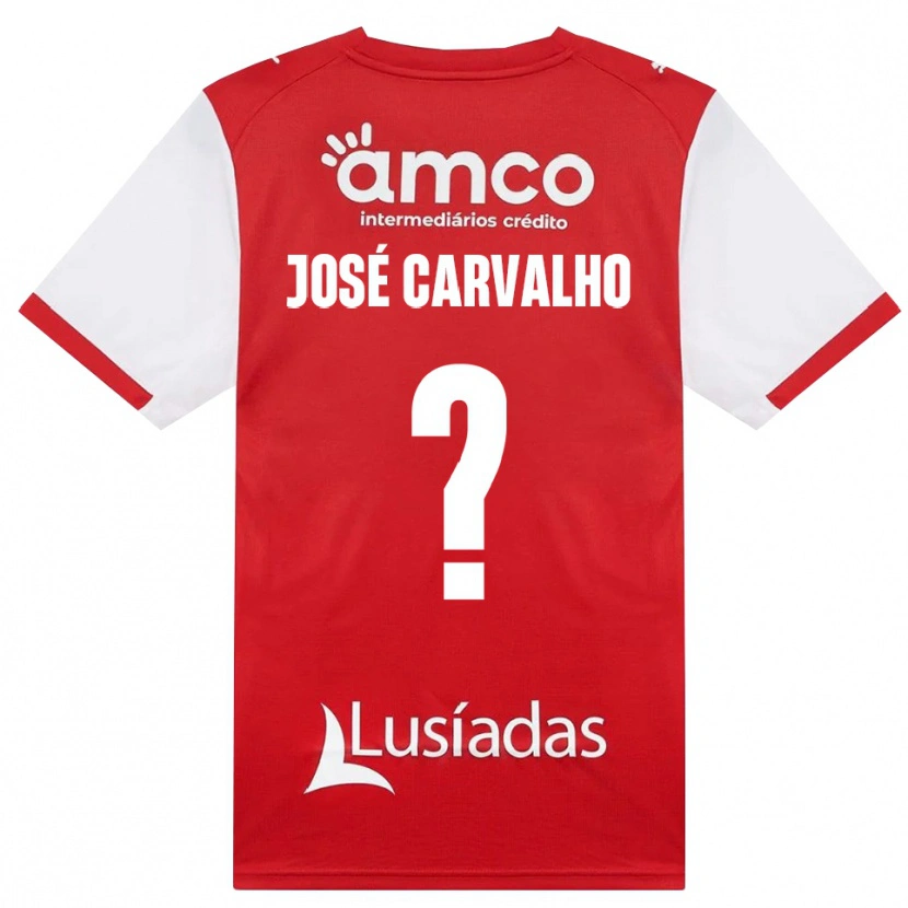 Danxen Herren José Carvalho #0 Weiß Rot Schwarz Heimtrikot Trikot 2026/27 T-Shirt Österreich