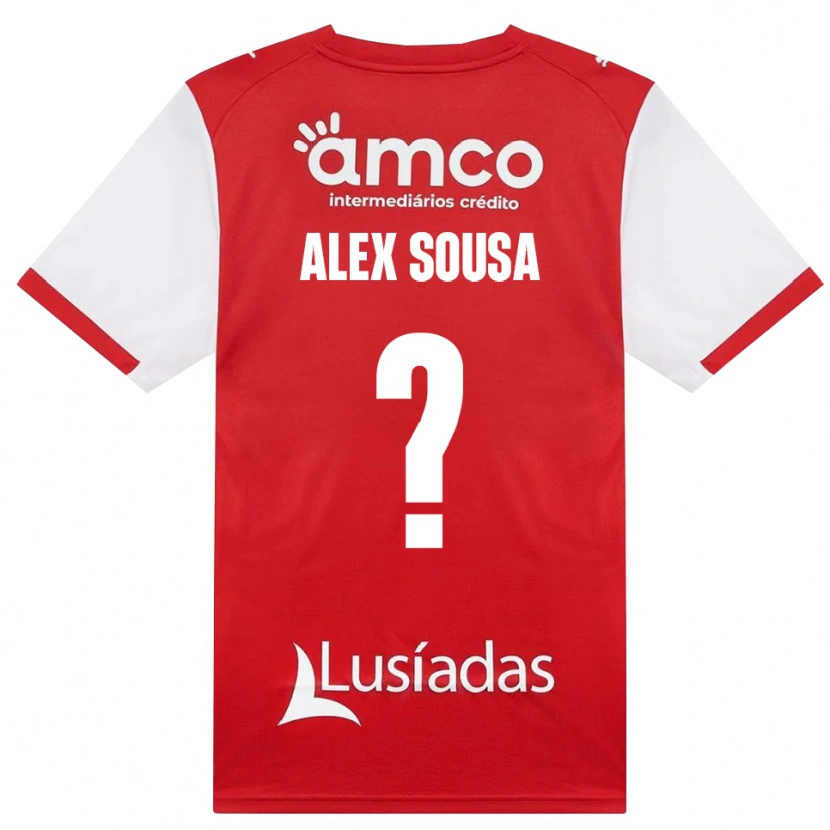 Danxen Herren Alex Sousa #0 Weiß Rot Schwarz Heimtrikot Trikot 2026/27 T-Shirt Österreich