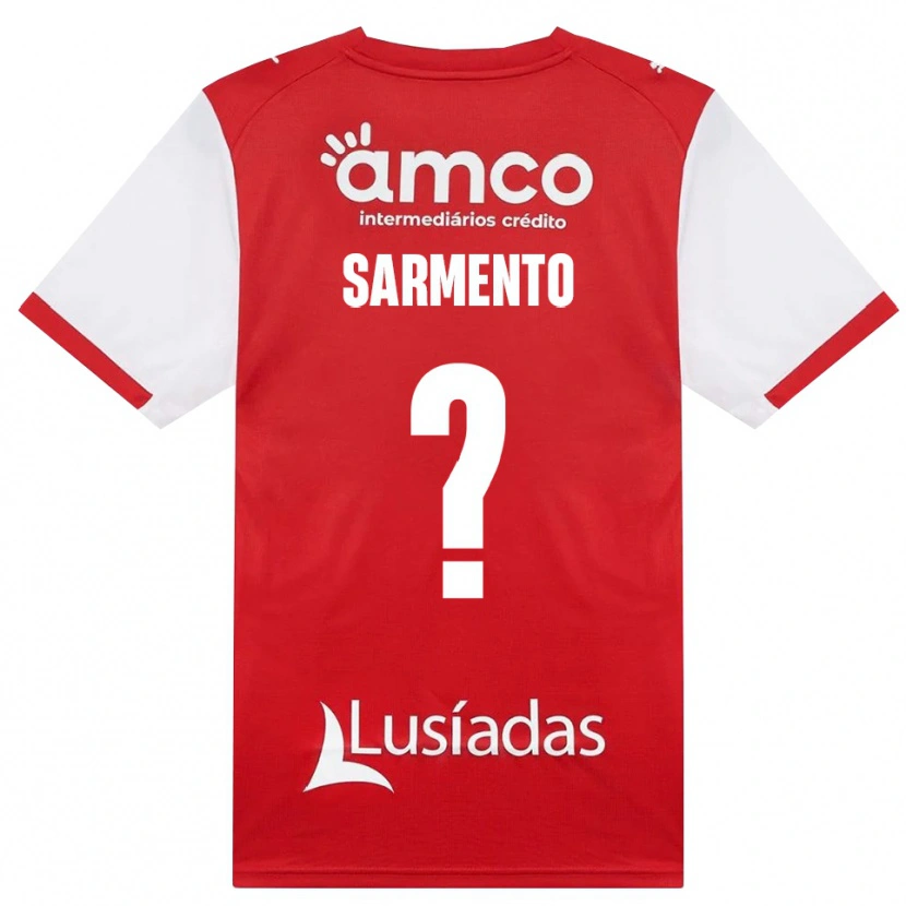 Danxen Herren Bernardo Sarmento #0 Weiß Rot Schwarz Heimtrikot Trikot 2026/27 T-Shirt Österreich