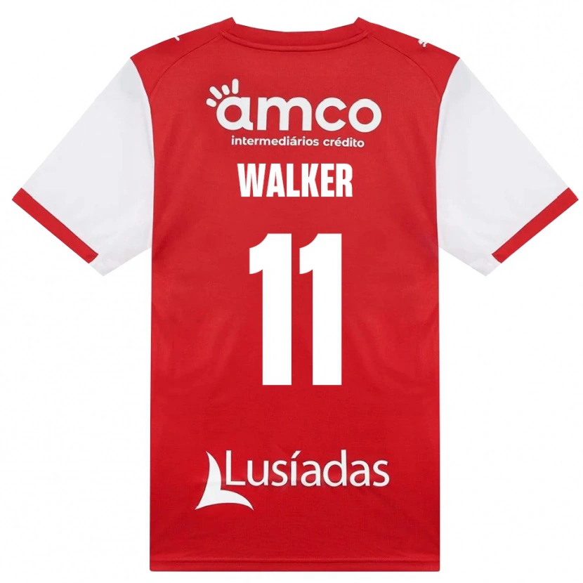 Danxen Herren Ellie Walker #11 Weiß Rot Schwarz Heimtrikot Trikot 2026/27 T-Shirt Österreich