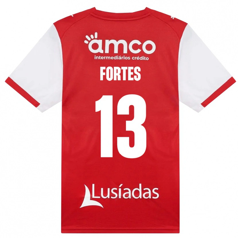 Danxen Herren Melany Fortes #13 Weiß Rot Schwarz Heimtrikot Trikot 2026/27 T-Shirt Österreich