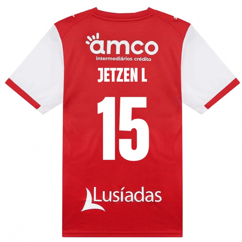 Danxen Herren Jetzen Lopes #15 Weiß Rot Schwarz Heimtrikot Trikot 2026/27 T-Shirt Österreich