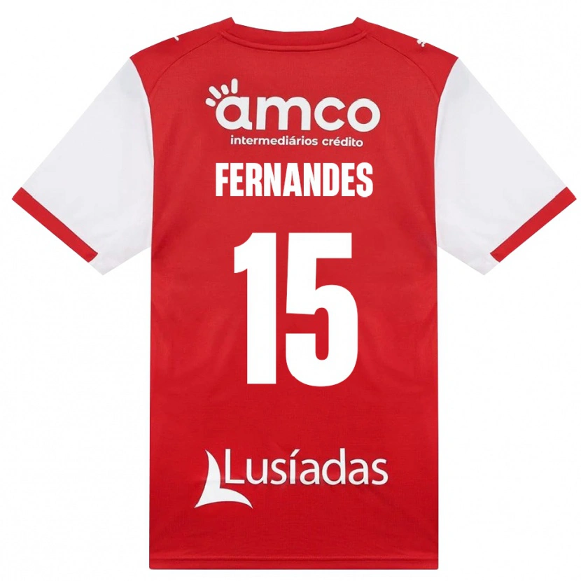Danxen Herren Valdir Fernandes #15 Weiß Rot Schwarz Heimtrikot Trikot 2026/27 T-Shirt Österreich