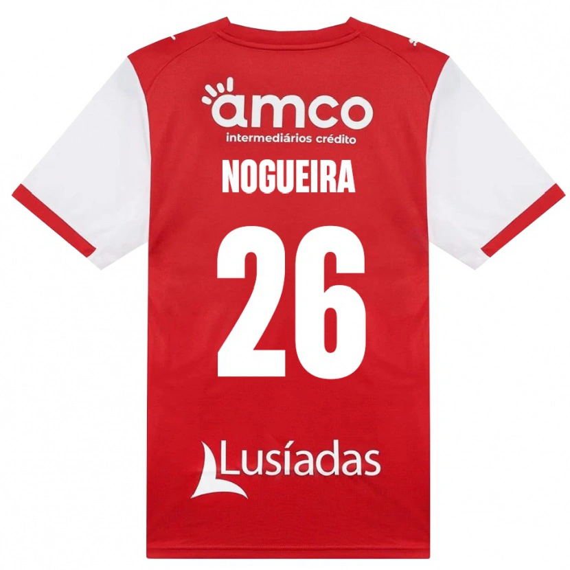 Danxen Herren Ana Nogueira #26 Weiß Rot Schwarz Heimtrikot Trikot 2026/27 T-Shirt Österreich