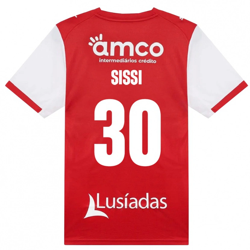 Danxen Herren Sissi #30 Weiß Rot Schwarz Heimtrikot Trikot 2026/27 T-Shirt Österreich