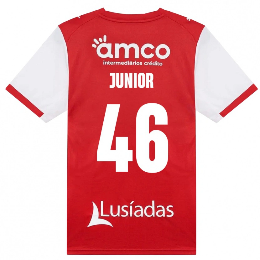 Danxen Herren Mário Junior #46 Weiß Rot Schwarz Heimtrikot Trikot 2026/27 T-Shirt Österreich