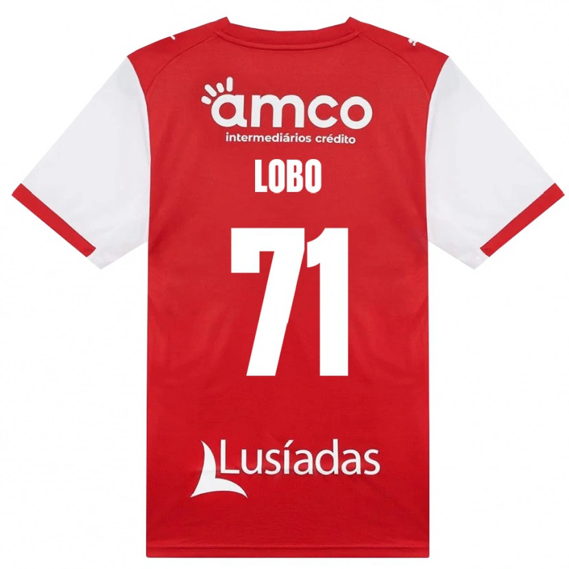 Danxen Herren Diogo Lobo #71 Weiß Rot Schwarz Heimtrikot Trikot 2026/27 T-Shirt Österreich