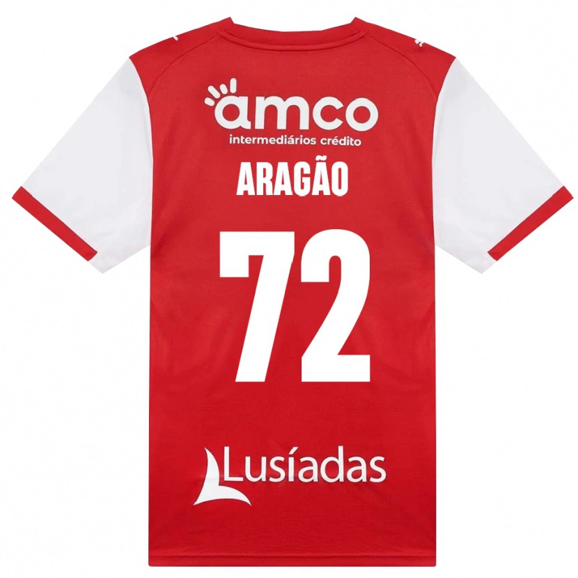 Danxen Herren João Aragão #72 Weiß Rot Schwarz Heimtrikot Trikot 2026/27 T-Shirt Österreich