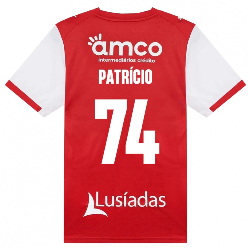 Danxen Herren Nuno Patrício #74 Weiß Rot Schwarz Heimtrikot Trikot 2026/27 T-Shirt Österreich