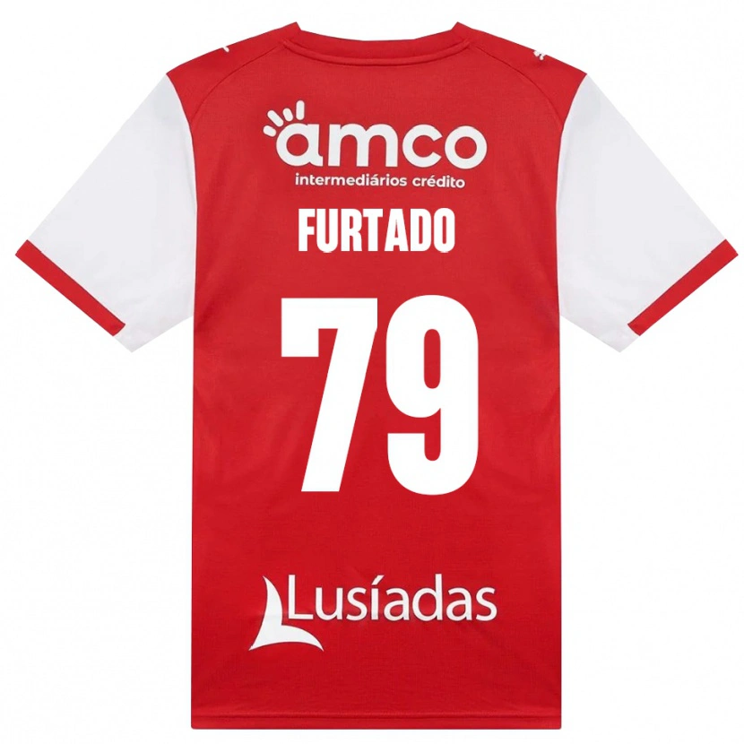 Danxen Herren Rúben Furtado #79 Weiß Rot Schwarz Heimtrikot Trikot 2026/27 T-Shirt Österreich