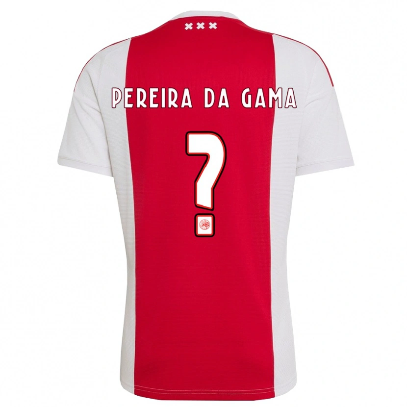 Danxen Herren Haniel Pereira Da Gama #0 Rot Weiß Gelb Heimtrikot Trikot 2026/27 T-Shirt Österreich