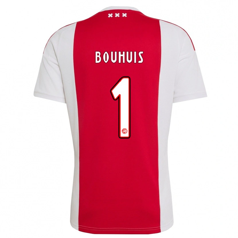 Danxen Herren Jens Bouhuis #1 Rot Weiß Gelb Heimtrikot Trikot 2026/27 T-Shirt Österreich