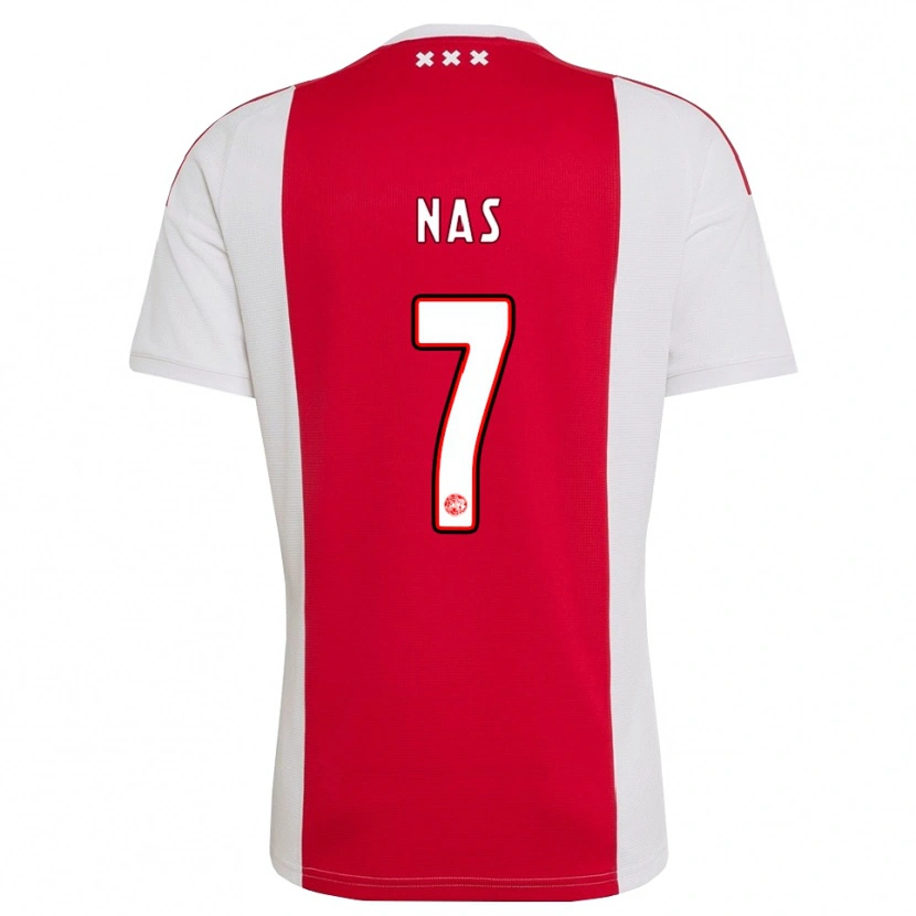 Danxen Herren Luca Nas #7 Rot Weiß Gelb Heimtrikot Trikot 2026/27 T-Shirt Österreich