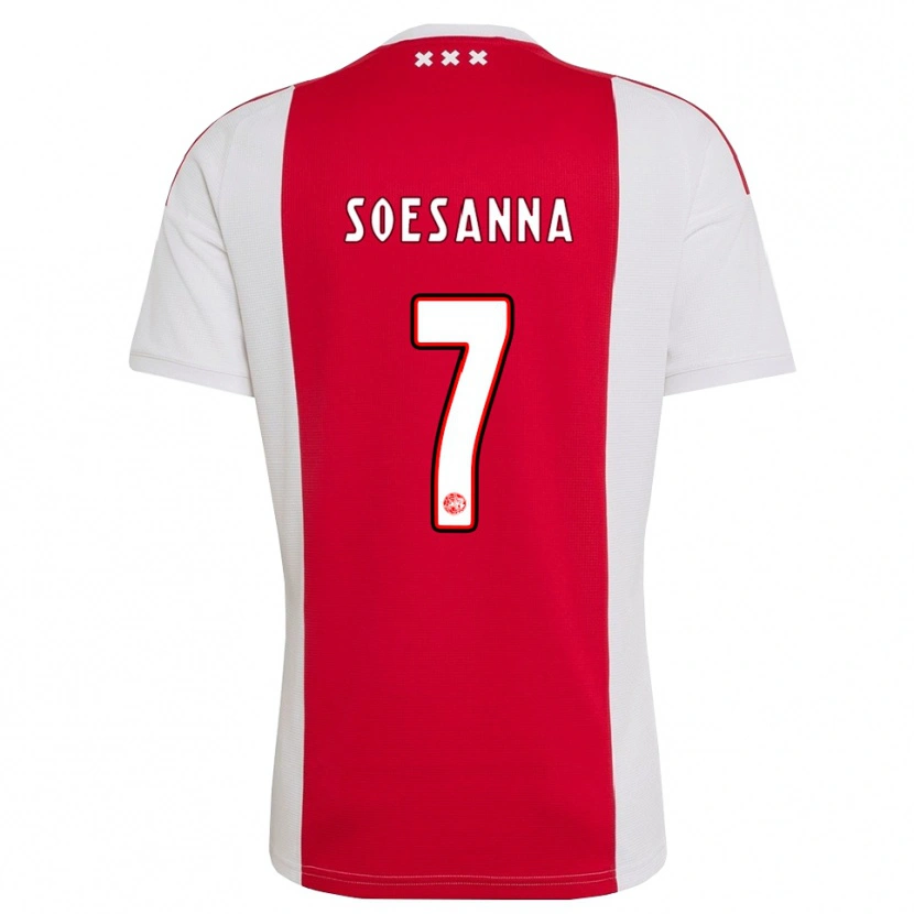 Danxen Herren Jaden Soesanna #7 Rot Weiß Gelb Heimtrikot Trikot 2026/27 T-Shirt Österreich